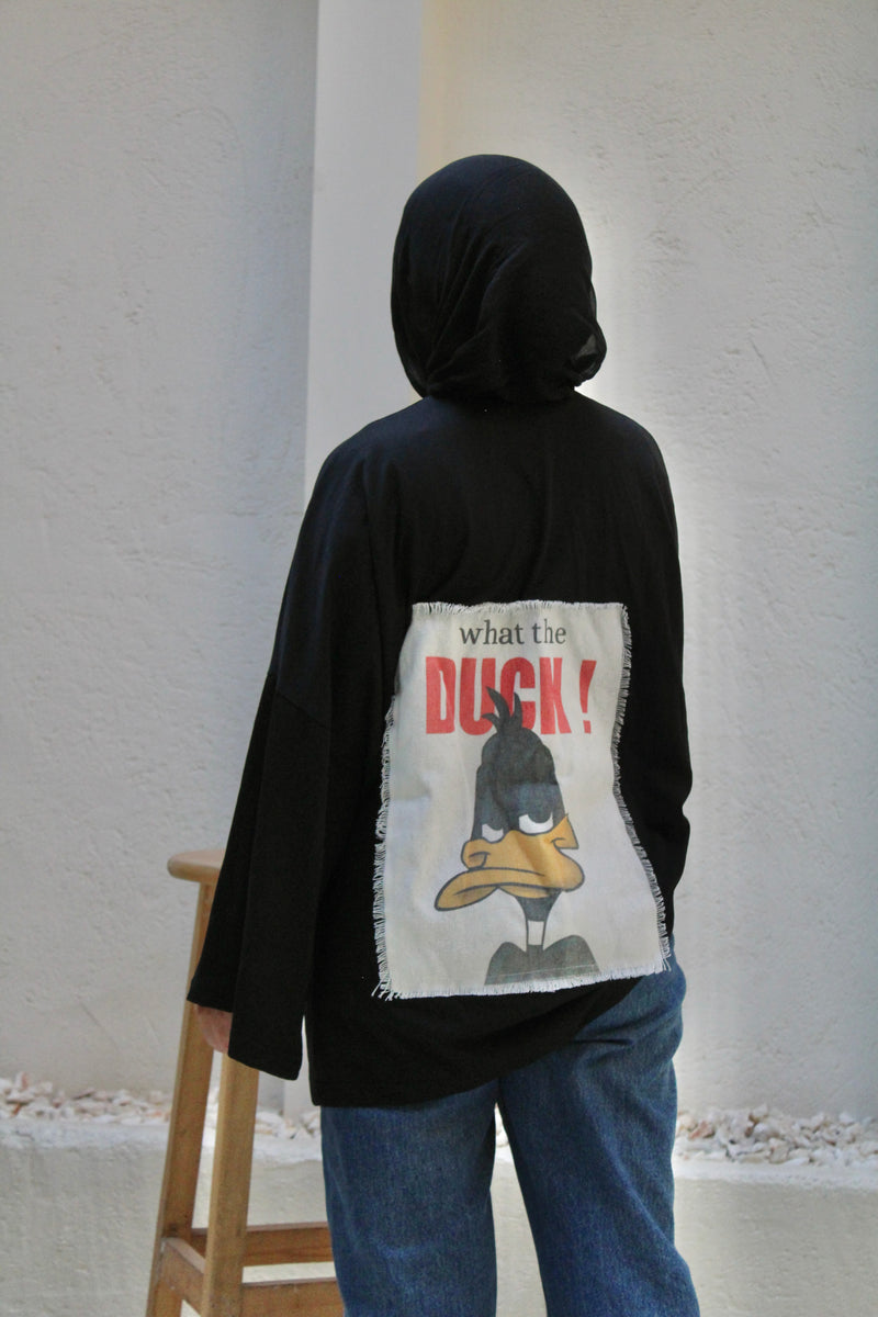 What the DUCK long sleeve tee