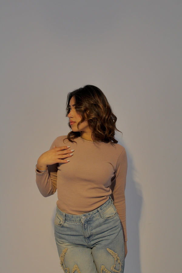 Laylo's Nude Basic Top